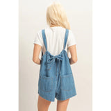 Effortless Denim Romper - BarBelles Boutique