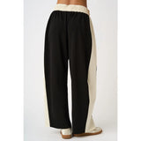 Kendall Stripe Barrel Leg Pants - BarBelles Boutique