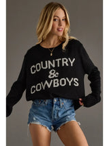 Country & Cowboys Knit Sweater