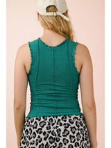 That Girl Lettuce Hem Top - BarBelles Boutique