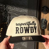 Respectfully Rowdy Embroidered Hat