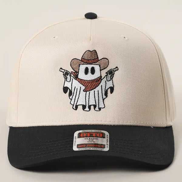 Western Ghost Embroidered Hat