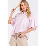 Stripe Puffed Top