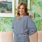 Stay Cozy Stay Chic Stripe Top