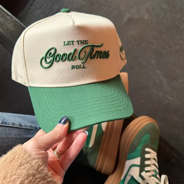 Let The Good Times Roll Embroidered Hat