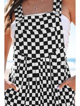 Checkered Me Out Wide Leg Jumpsuit