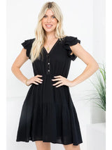 Say Yes To The Ruffle Dress - BarBelles Boutique