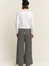 Kayla Stripe Wide Leg Pants