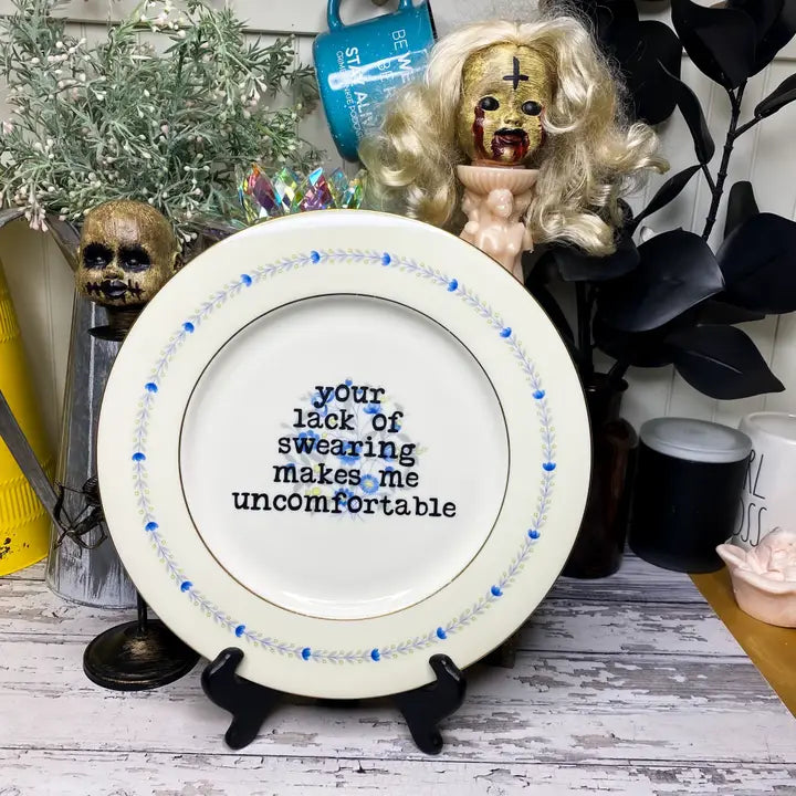 Funny Home Plates - BarBelles Boutique