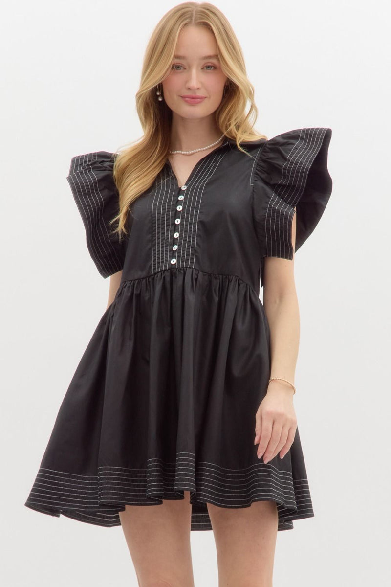Flutter Mama Mini Dress
