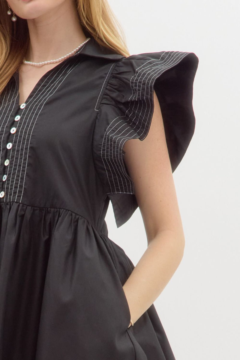 Flutter Mama Mini Dress