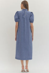 Taylor Stripe Midi Dress
