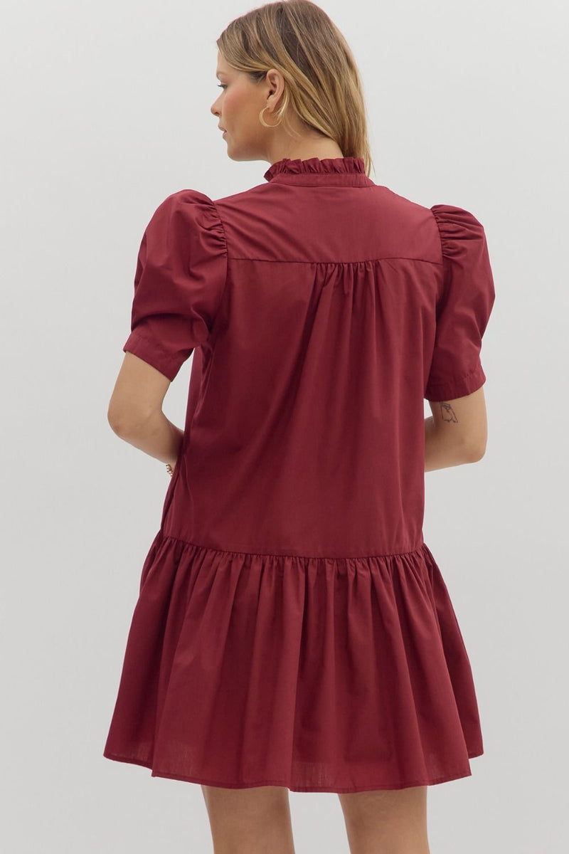 Puffed & Perfect Mini Dress