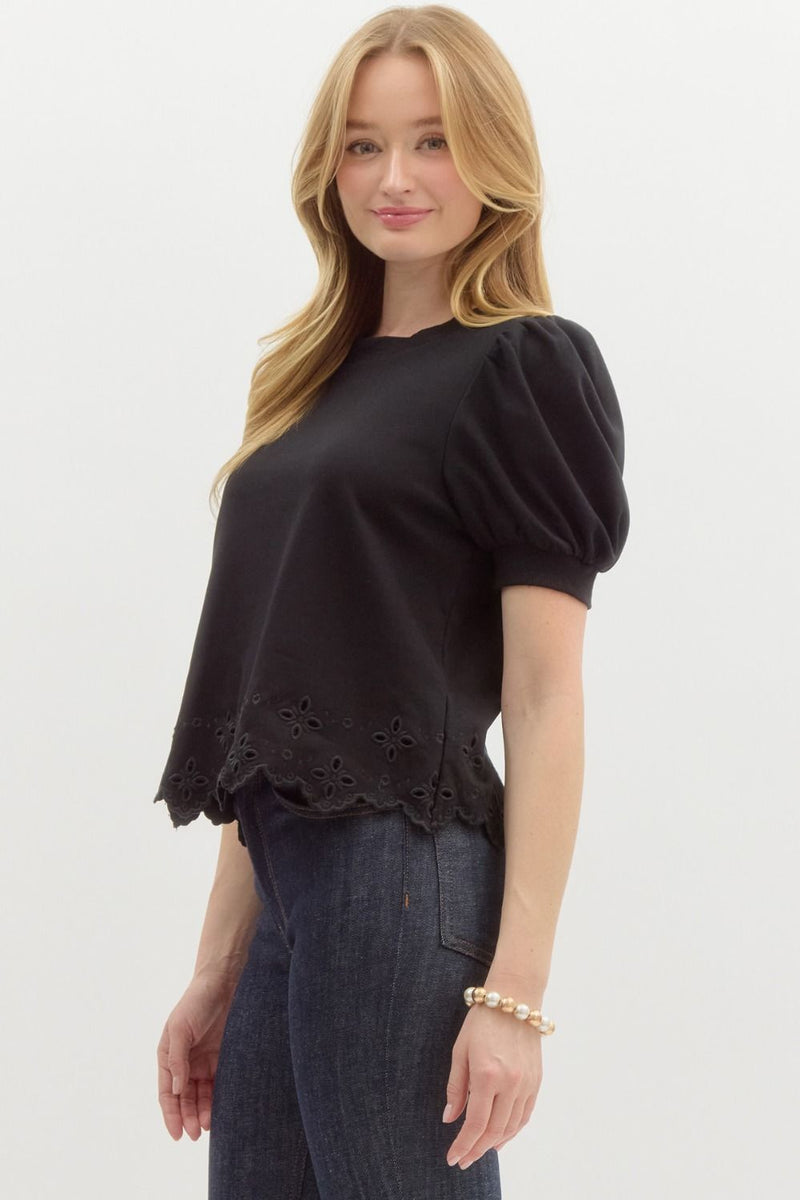 All About Me Puff Sleeve Top