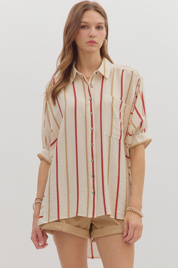Stripe Babe Top
