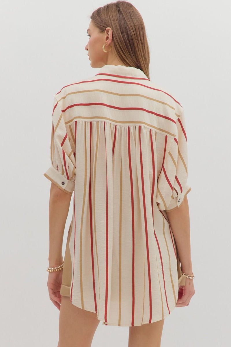Stripe Babe Top