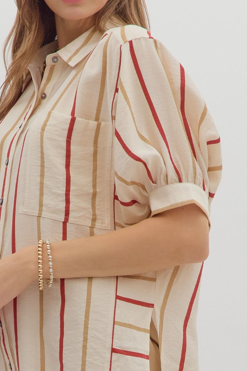 Stripe Babe Top
