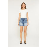 Cutesy Raw Ham Denim Short - BarBelles Boutique