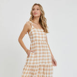 Sweet Thing Gingham Dress - BarBelles Boutique