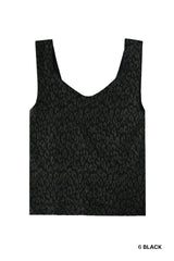 Shine in Leopard Tank