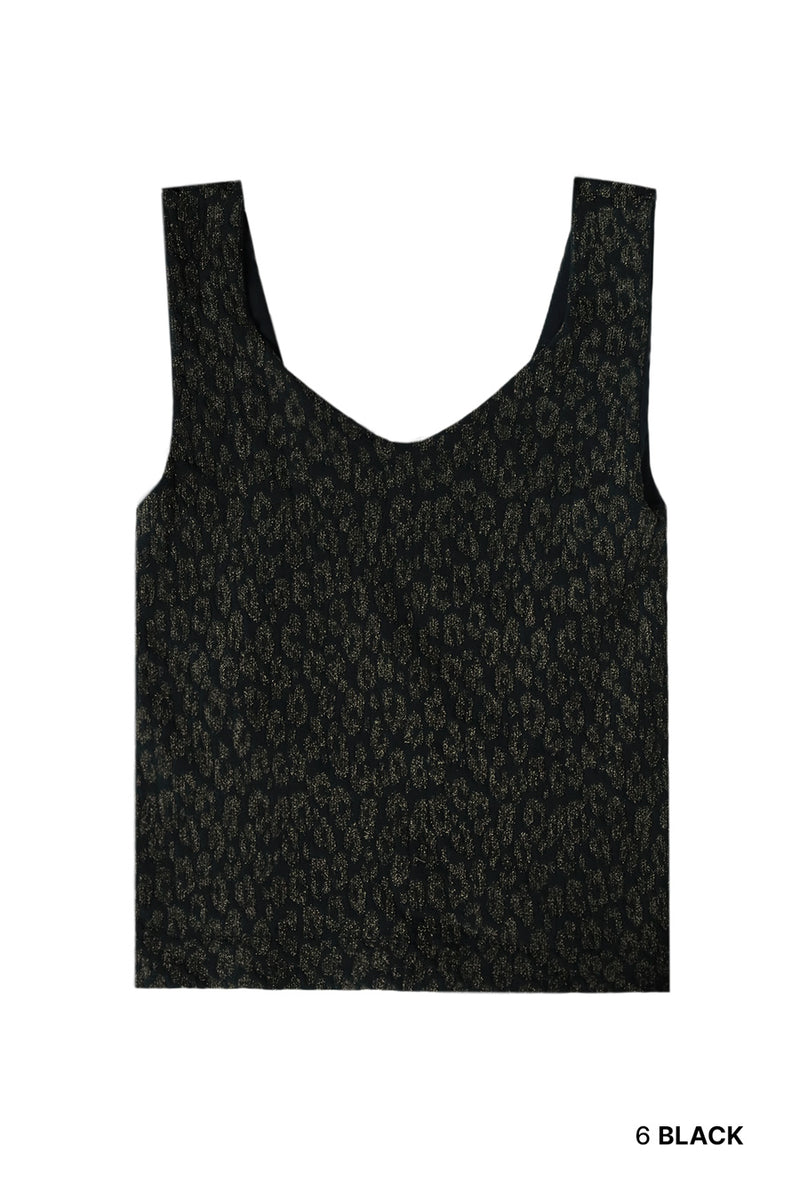 Shine in Leopard Tank