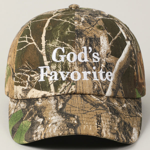 God's Favorite Embroidered Hat