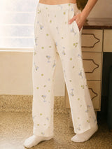 Martini Motif Knit Lounge Pants - BarBelles Boutique