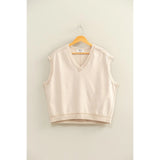 Tana V-Neck Sleeveless Vest