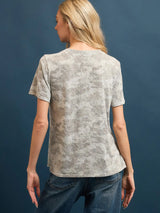 Hacci Slub Printed Tee - BarBelles Boutique