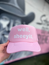 Well Sheeyit Trucker Hat - BarBelles Boutique