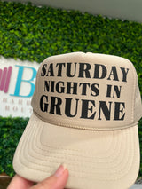 Saturday Night’s in Gruene Trucker Hat - BarBelles Boutique