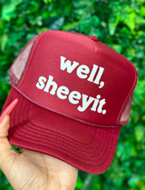 Well Sheeyit Trucker Hat - BarBelles Boutique
