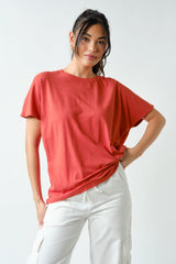 Relaxed Prima Oversized Tee - BarBelles Boutique
