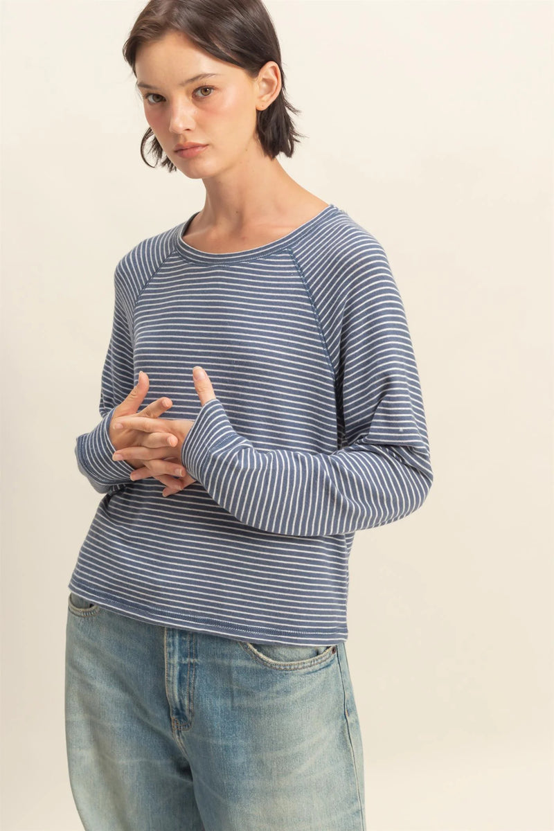 Timeless Stripe Top - BarBelles Boutique