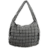 Just a Girl Quilted Handbag