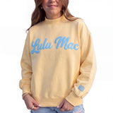 Lulu Mac Script Sweatshirt - BarBelles Boutique
